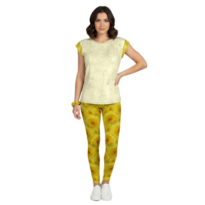 TRP Floral Prints (09): Radiant Tulips Revealed | Leggings
