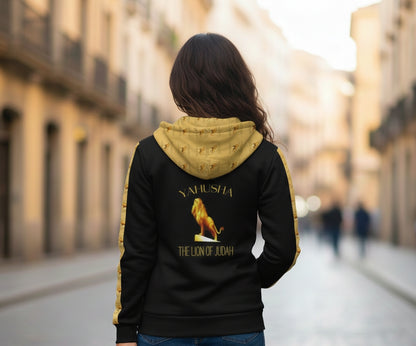 Yahusha: The Lion of Judah (01) | Unisex Zip Hoodie