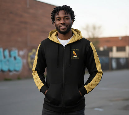 Yahusha: The Lion of Judah (01) | Unisex Zip Hoodie
