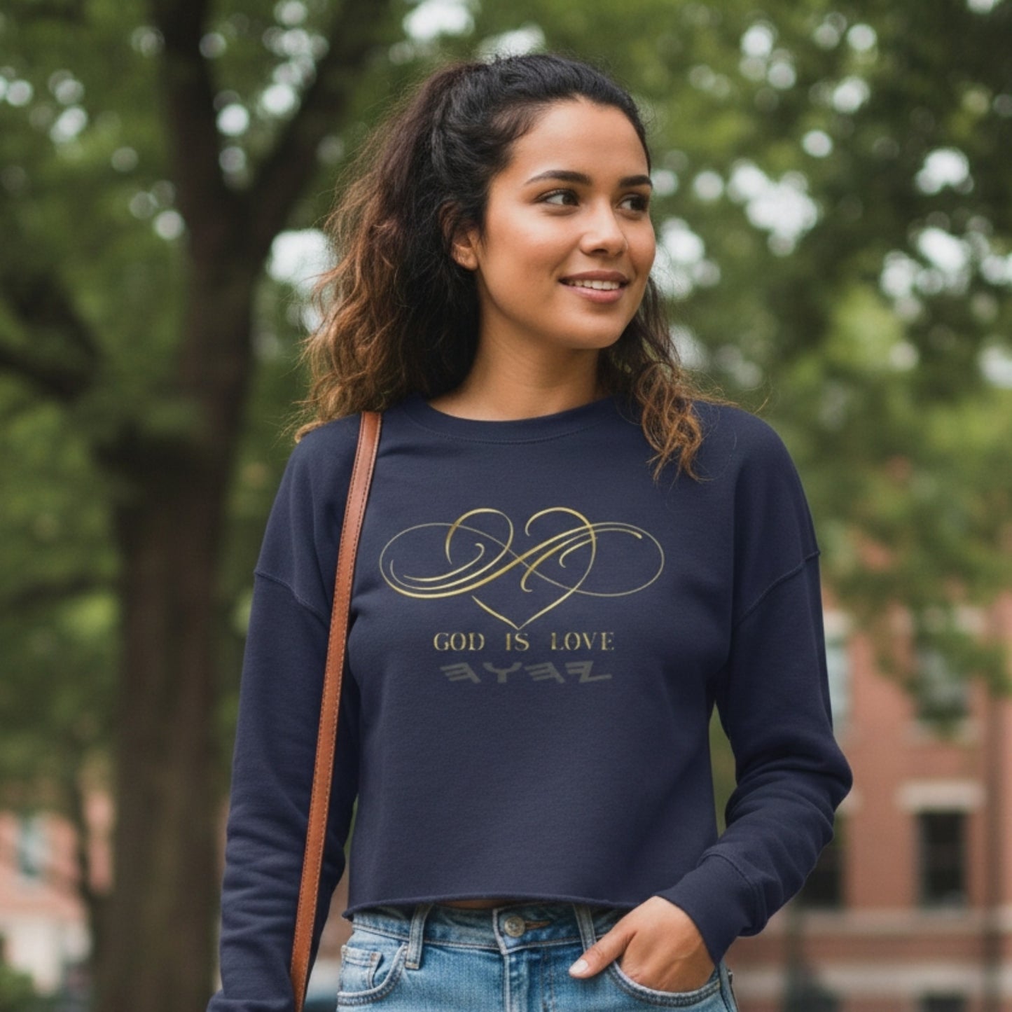 Truth Illustrated 04-02 | Cropped Fleece Sweatshirt | 2 colors
