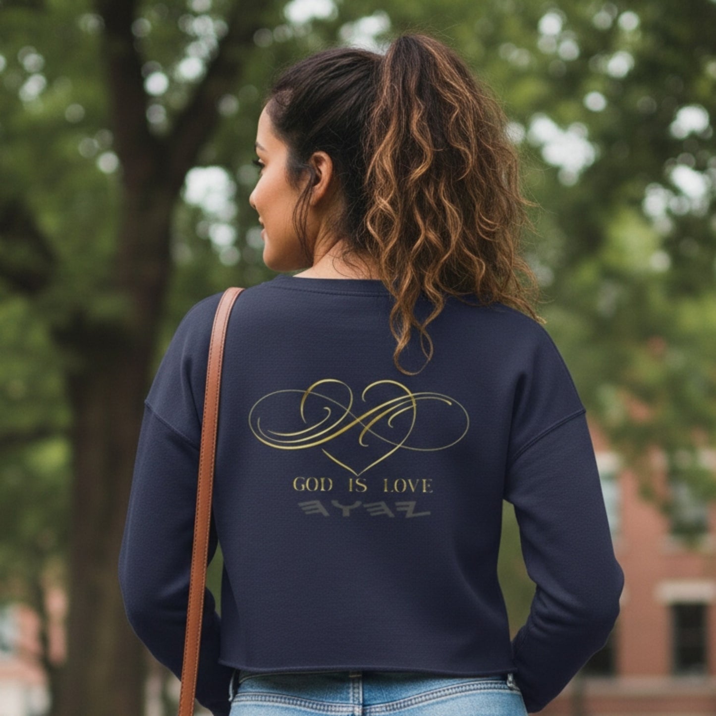 Truth Illustrated 04-02 | Cropped Fleece Sweatshirt | 2 colors