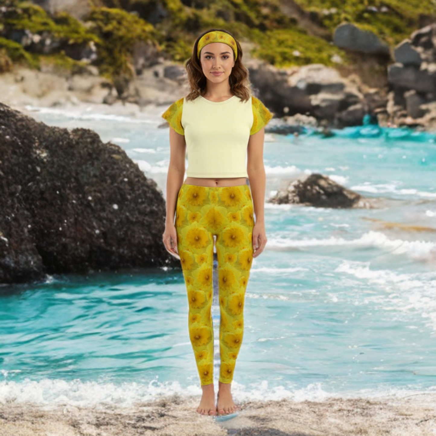 TRP Floral Prints (09): Radiant Tulips Revealed | Crop Top