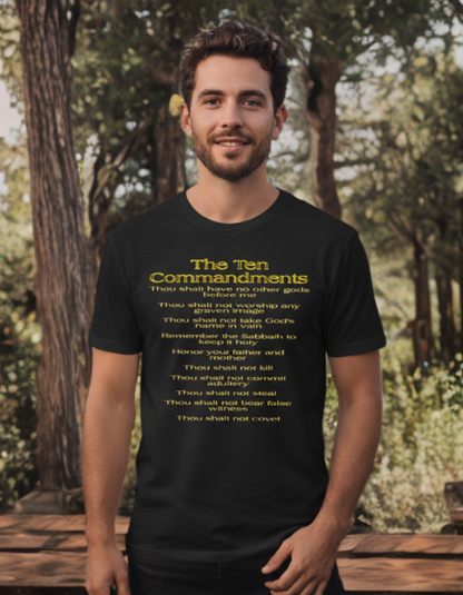 The Ten Commandments (01) | Unisex Cotton Tee | 2 colors