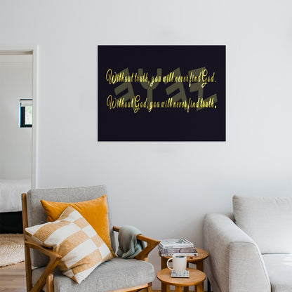 Truth Illustrated 01-02 Canvas Print, 18x24 inches