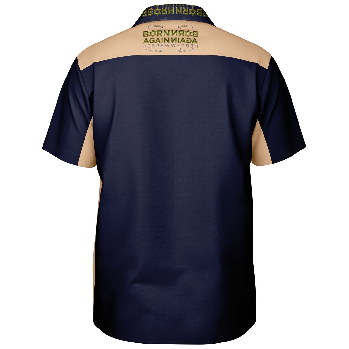 Born Again Hebrew 01-01 Designer Spread Collar Shirt