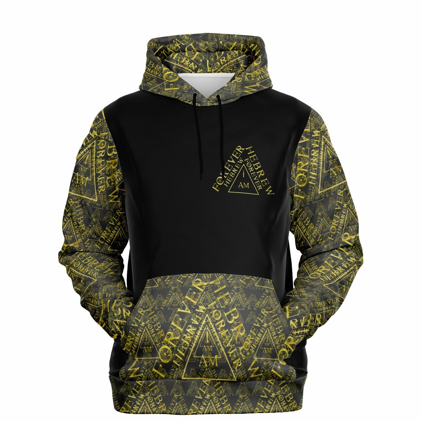 I AM HEBREW 03-01 Designer Triblend Fleece Unisex Hoodie