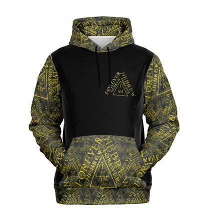 I AM HEBREW 03-01 Designer Triblend Fleece Unisex Hoodie