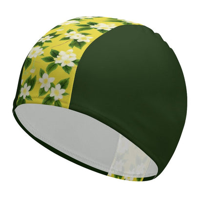 TRP Floral Prints (10): Graceful Jasmine Vine (01–01) | Women's Swimming Cap