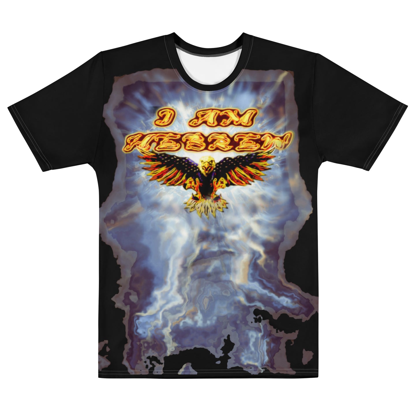 I AM HEBREW 04: "Divinely Covered" Men's Cotton Blend Tee