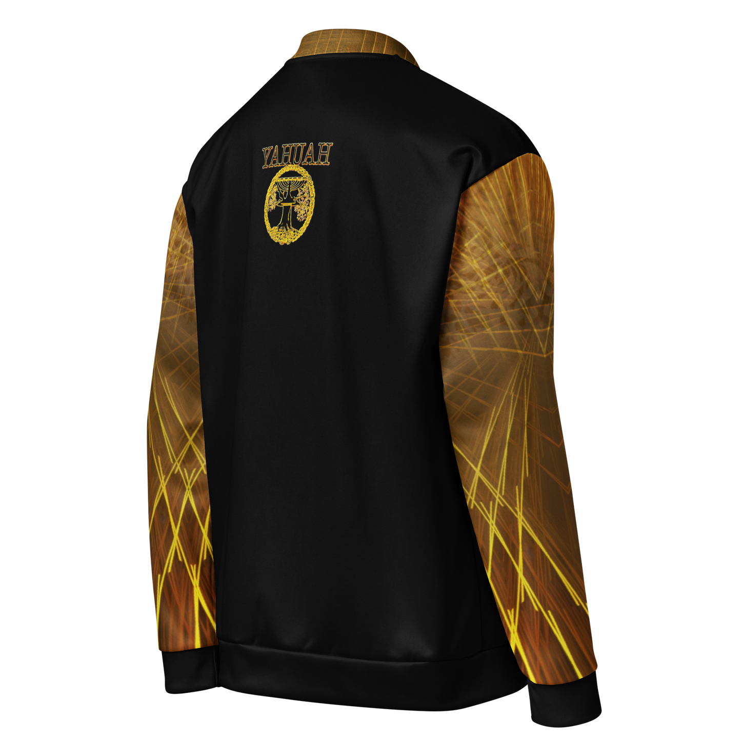 Yahuah: Tree of Life (02-02) - The Firmament Radiance | Unisex Bomber Jacket