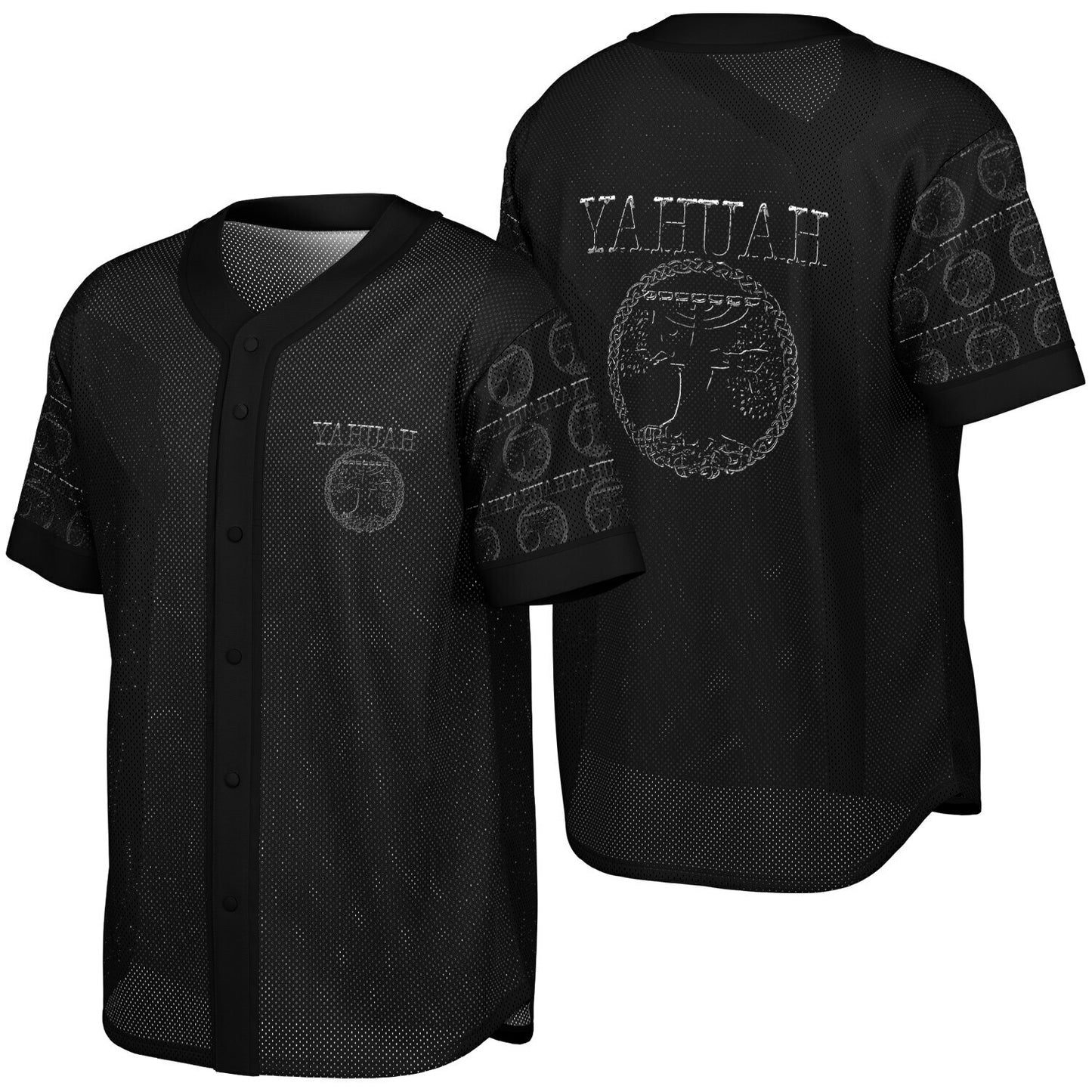 Yahuah: Tree of Life (02-04) - The Etched Testimony | Premium Baseball Jersey