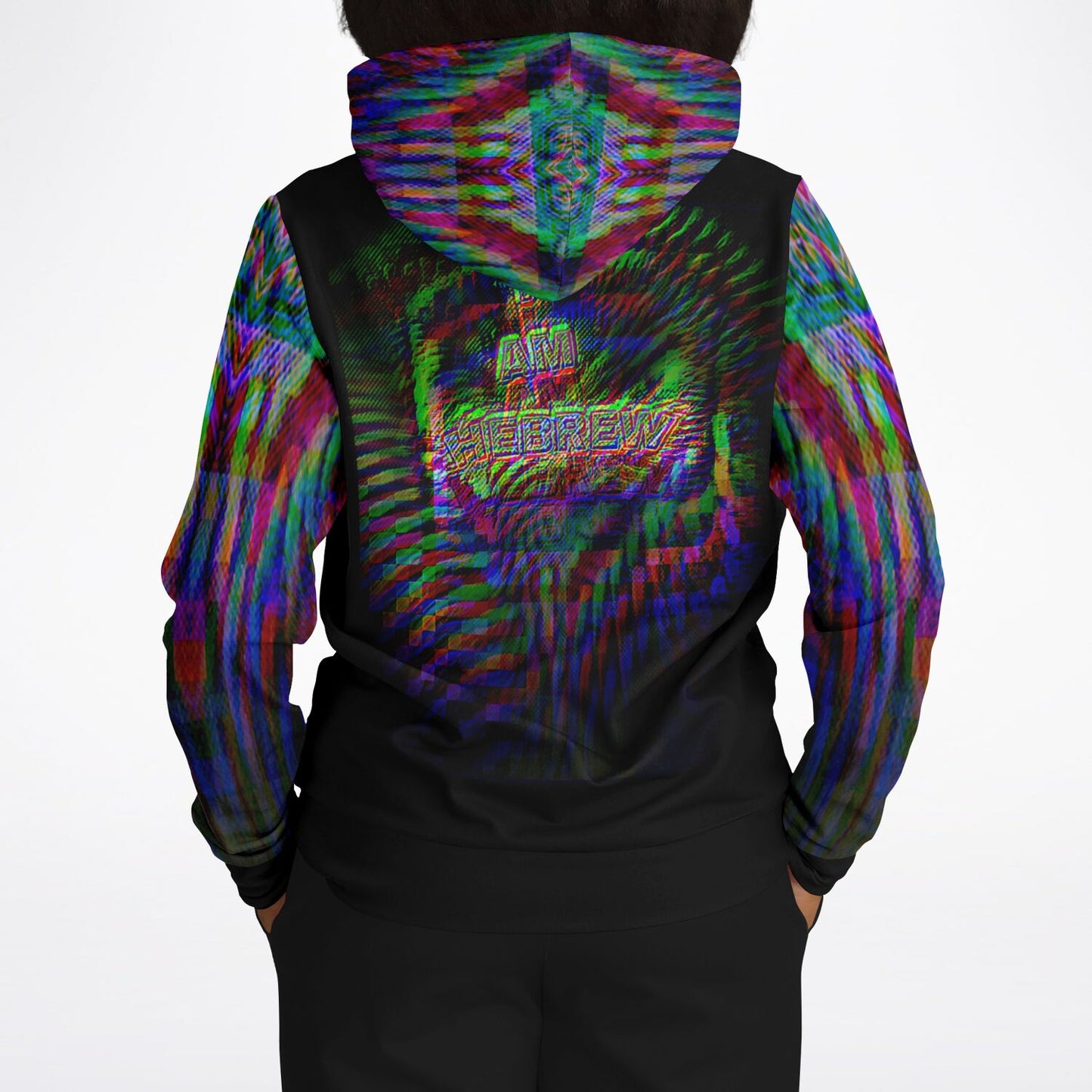 I AM HEBREW 01-01 Designer Athletic Unisex Hoodie