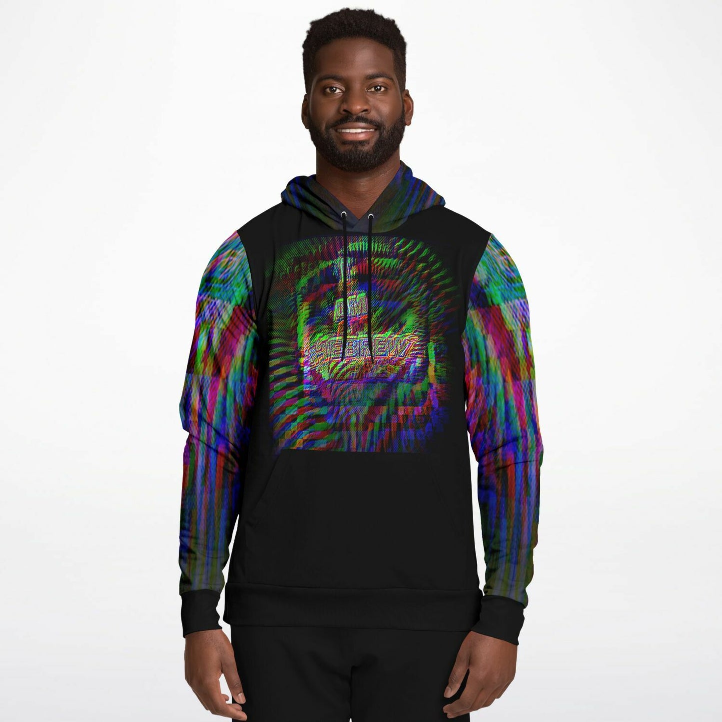 I AM HEBREW 01-01 Designer Athletic Unisex Hoodie