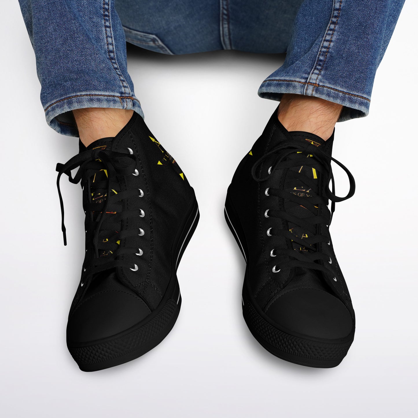 A-Team (02–01) | Men's High-Top Canvas Sneakers