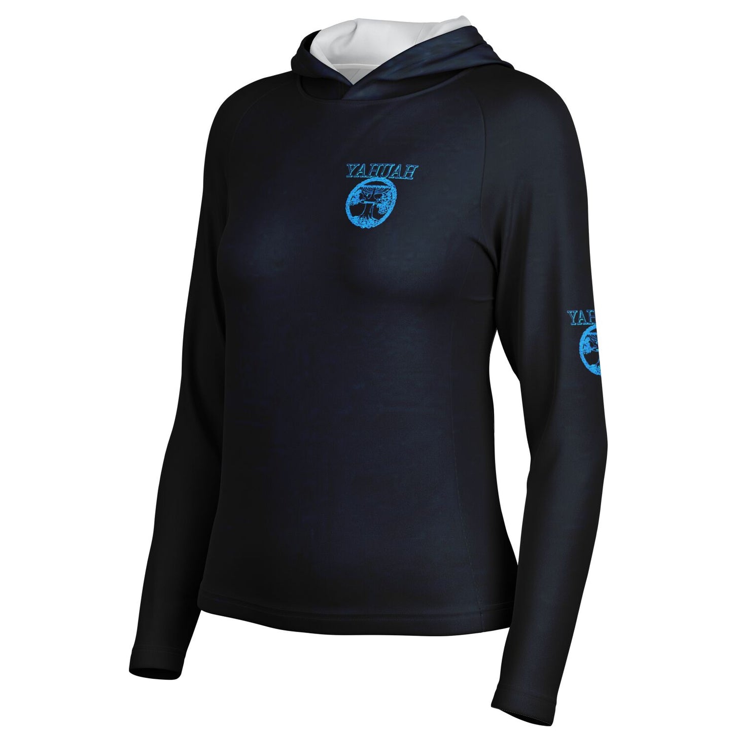 Yahuah: Tree of Life (02-03) - The Living Ruach | Women's Lightweight Raglan Hoodie