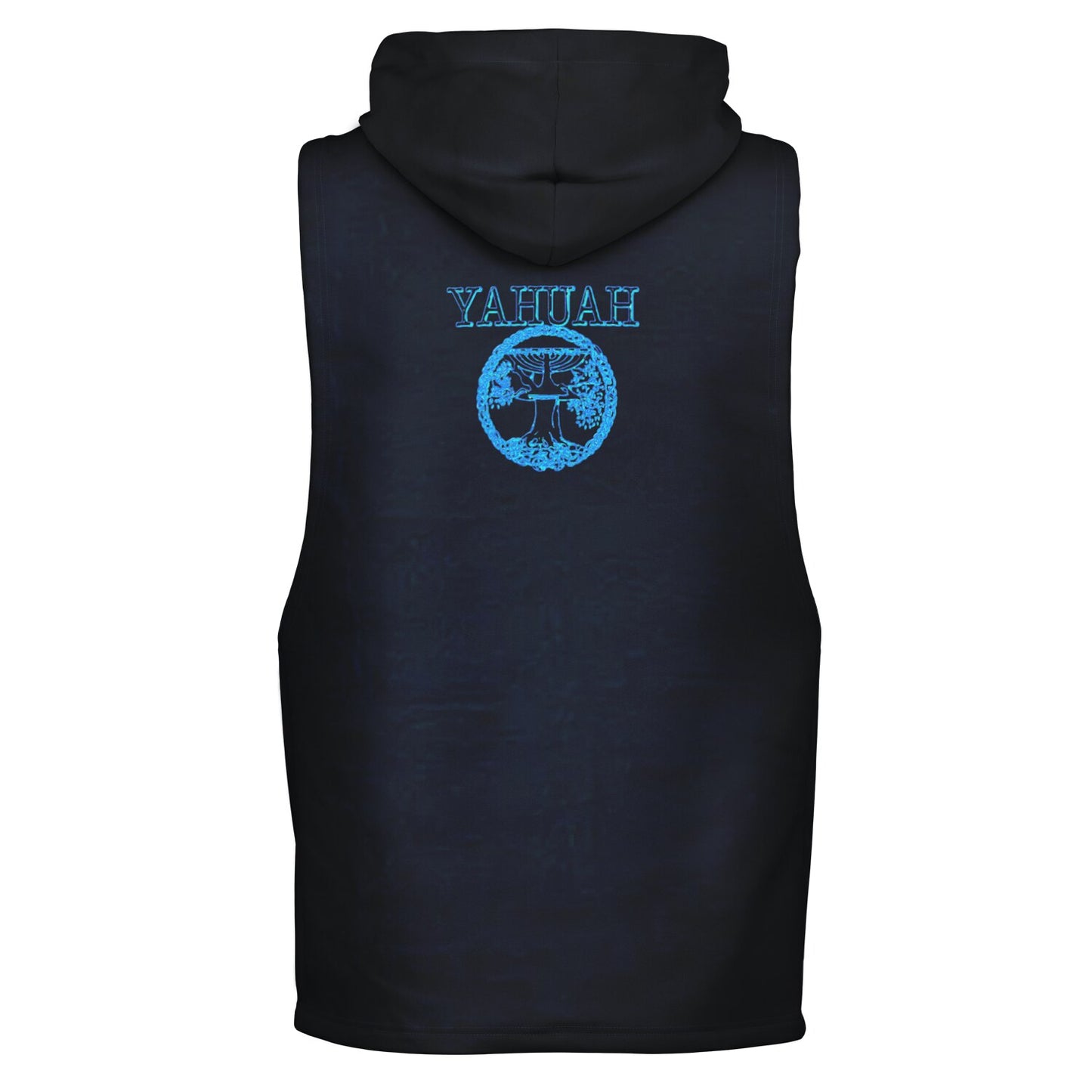 Yahuah: Tree of Life (02-03) - The Living Ruach | Men's Athletic Drop Armhole Hoodie