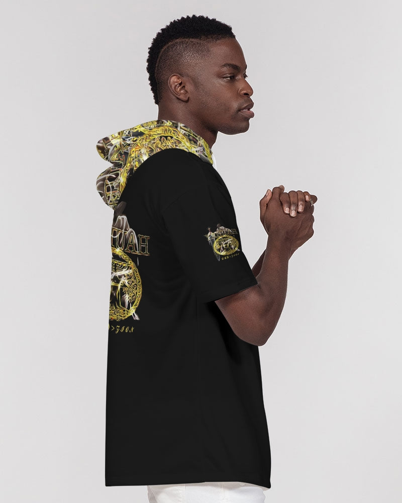 TRP Menorah Flex | Men's Premium Heavyweight Short Sleeve Hoodie