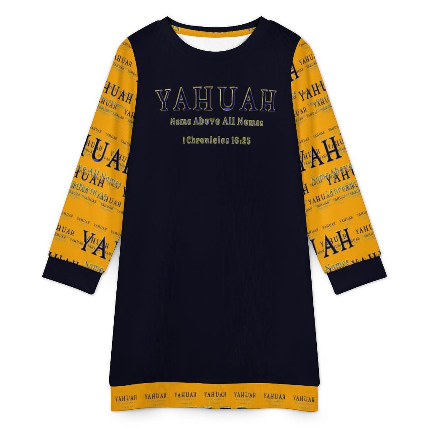Yahuah: Name Above All Names (02-01) | Sweatshirt Dress