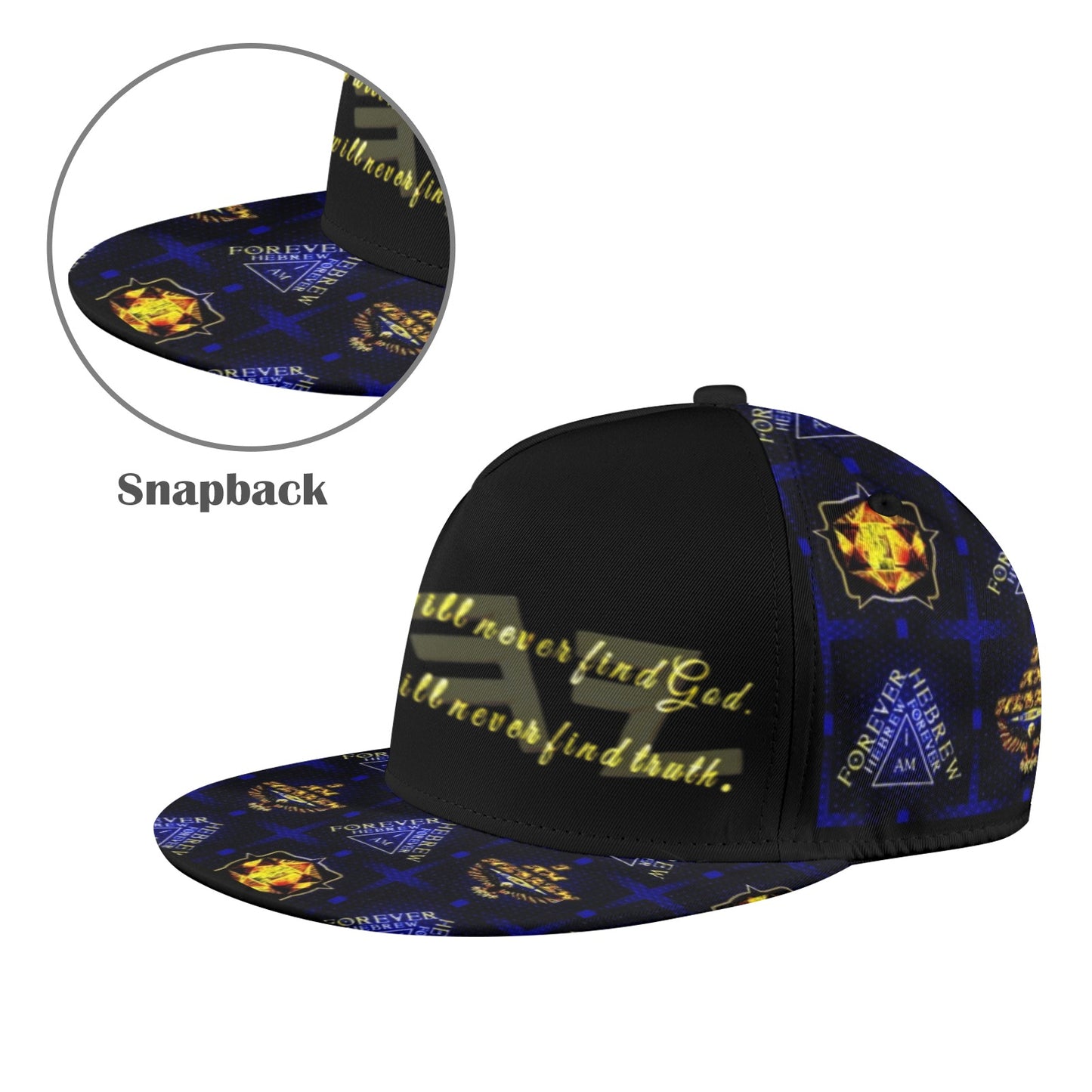 Truth Illustrated 01-01 Designer Snapback Cap