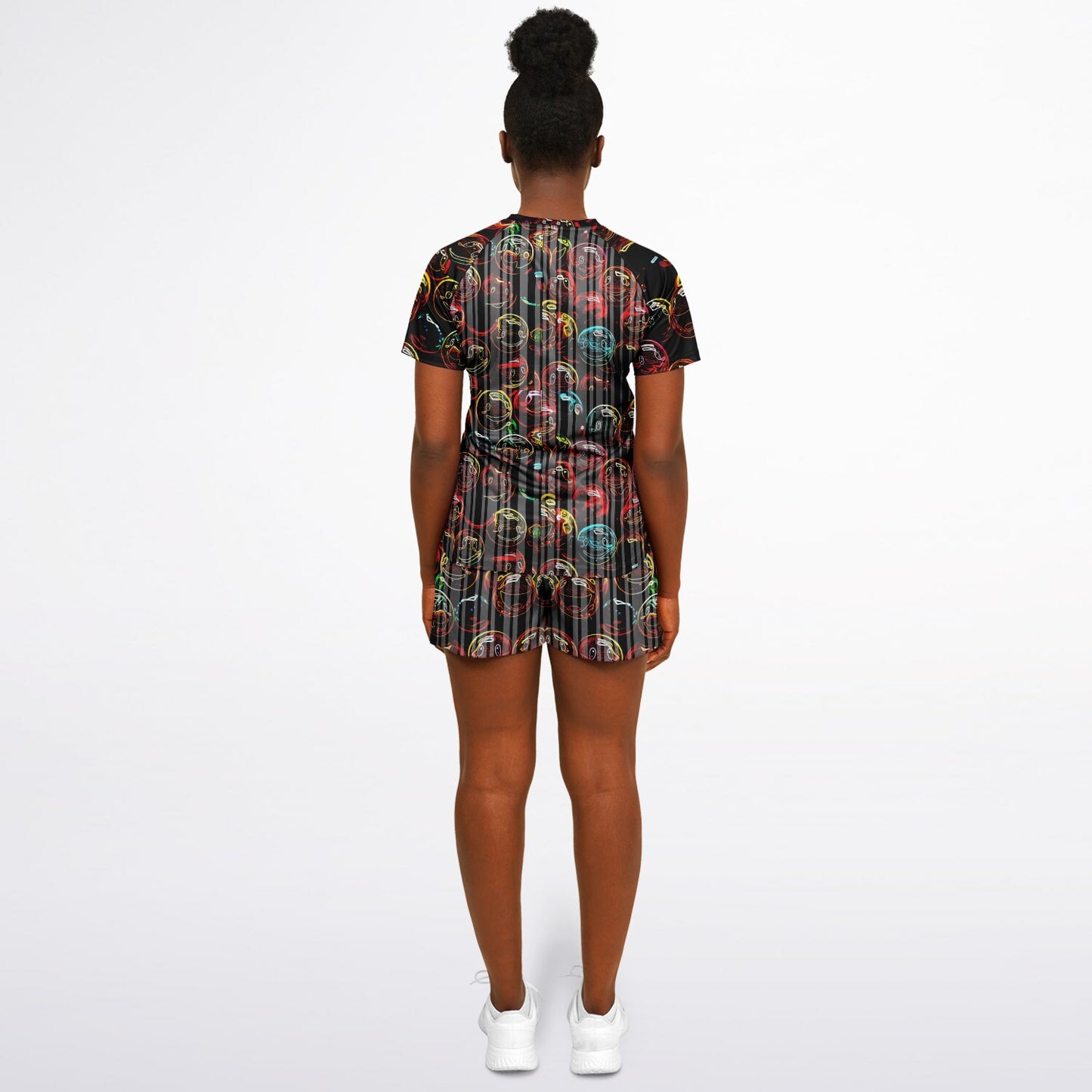 "Lighten Up" (01) | Raglan Tee & Shorts Set