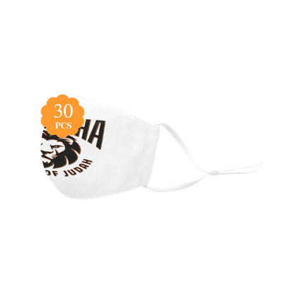 Yahusha: The Lion of Judah (02) | Cotton Face Mask + 30 filters