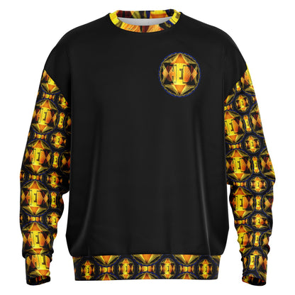 Hebrew World 01-02 Royal Radiance Heavyweight Oversized Unisex Sweatshirt