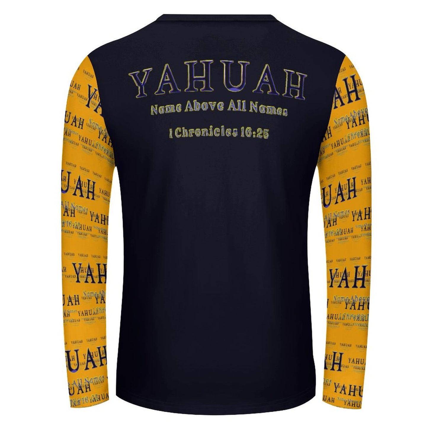 Yahuah: Name Above All Names (02-01) | Men's Long Sleeve Cotton Tee