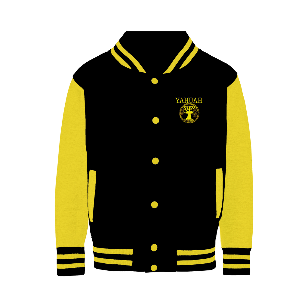 Yahuah: Tree of Life (02-01) - The Covenant Seal | Unisex Varsity Jacket