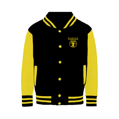 Yahuah: Tree of Life (02-01) - The Covenant Seal | Unisex Varsity Jacket