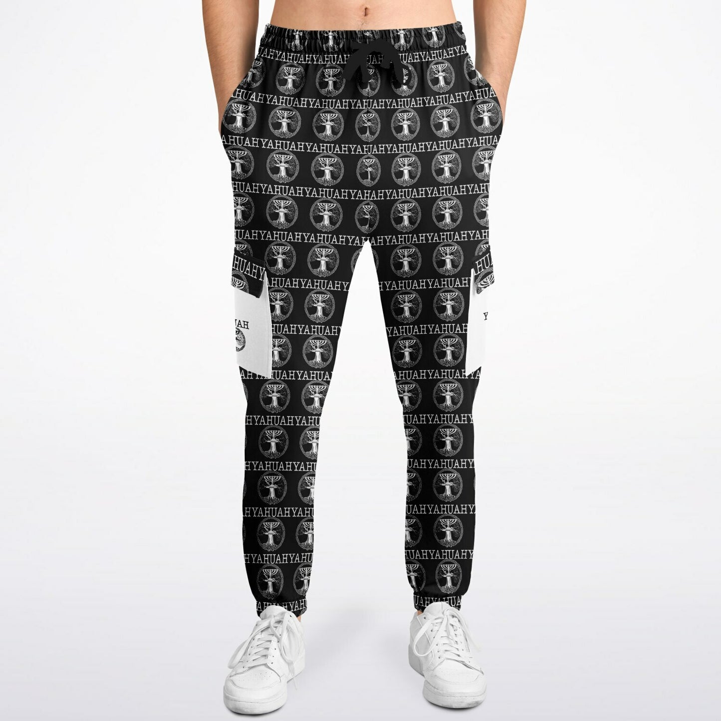 Yahuah: Tree of Life (02-05) - The Dualism Refined | Unisex Triblend Fleece Cargo Joggers
