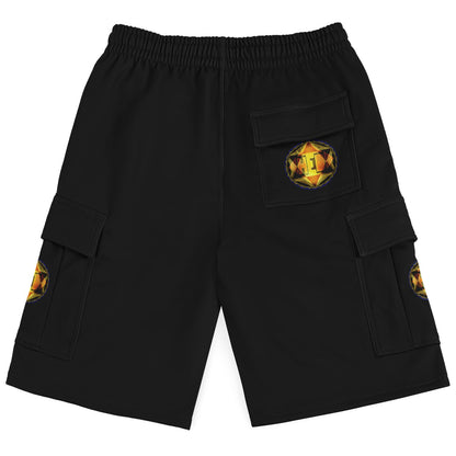 Hebrew World 01-02 Royal Radiance Heavyweight Cargo Shorts