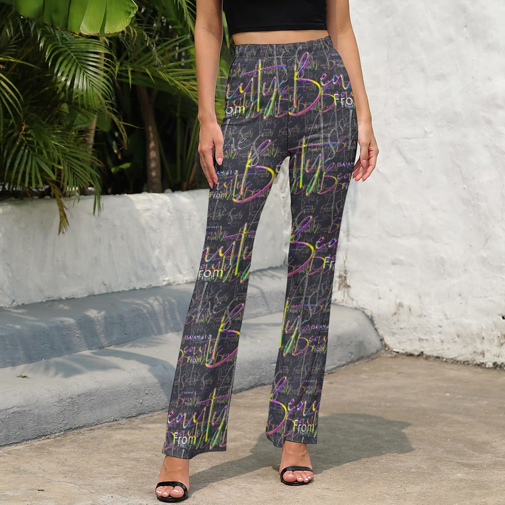 Redemption & Hope 01: Beauty From Ashes Designer Flare Leggings