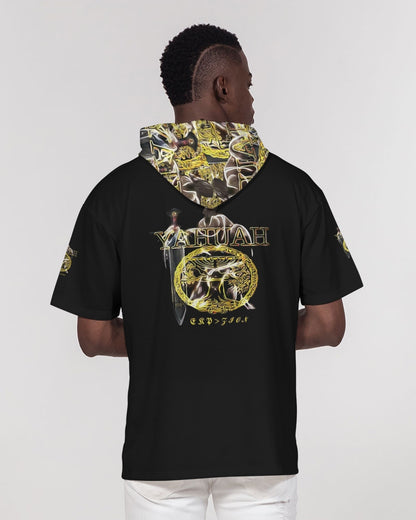 TRP Menorah Flex | Men's Premium Heavyweight Short Sleeve Hoodie