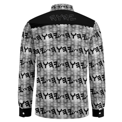 The Paleo-Phalanx Series (01-02): Seal of Storm | Men's Point Collar Shirt | with Chest Pocket