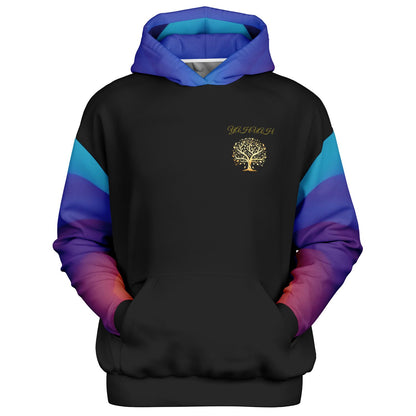Yahuah: Tree of Life (01-02) - Royal Raiment | Unisex Heavyweight Oversized Fleece Hoodie