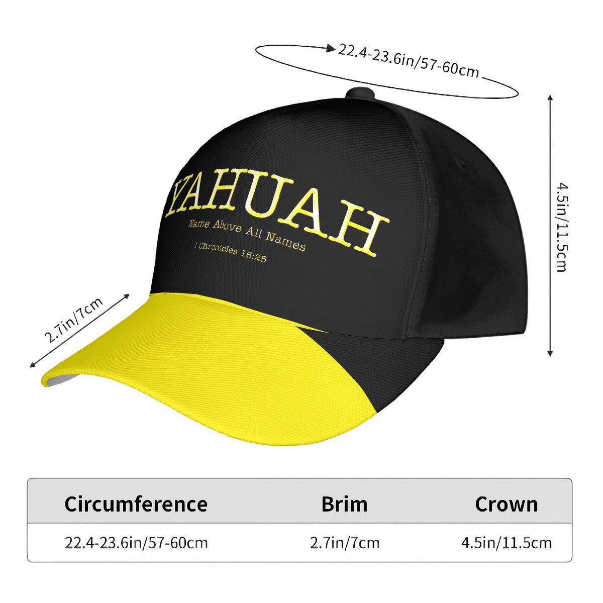 Yahuah: Name Above All Names (02-02) | Baseball Cap