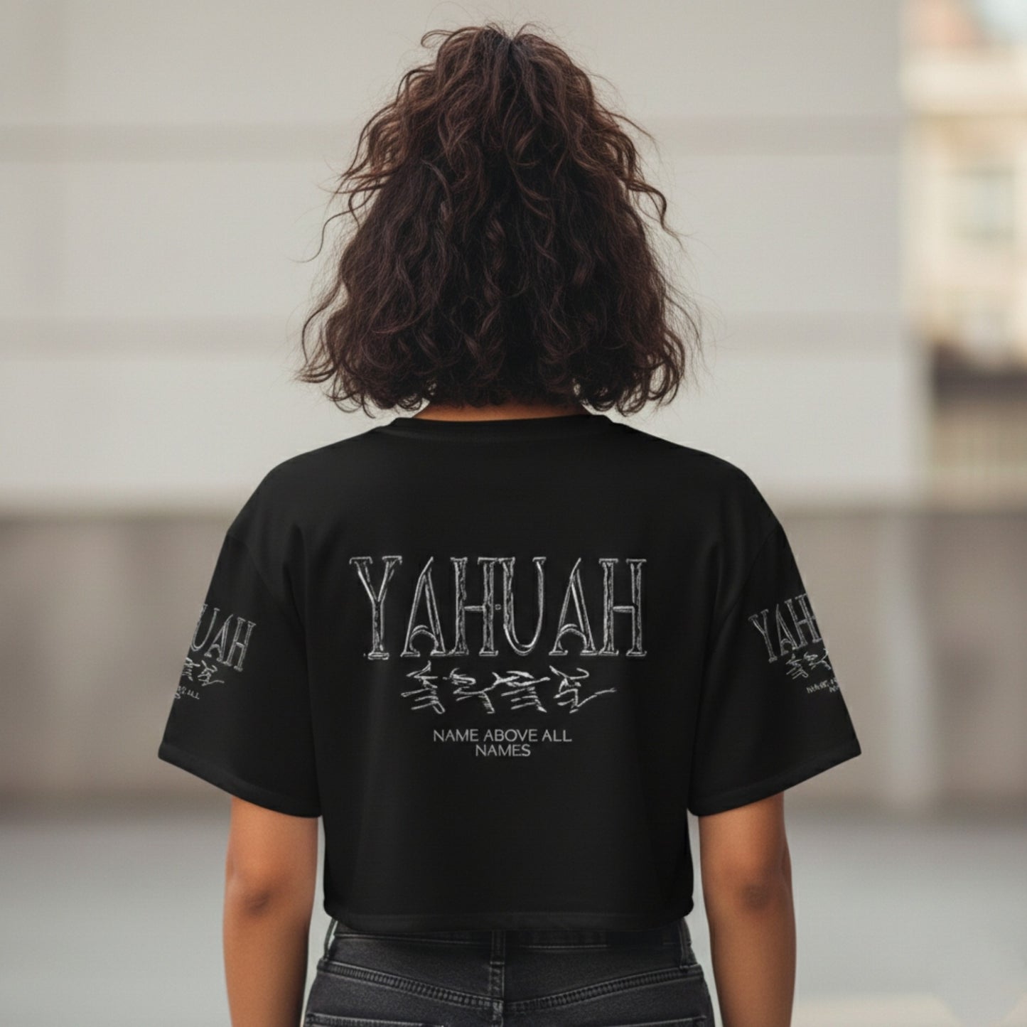 Yahuah: Name Above All Names (01-01) | Cropped Tee