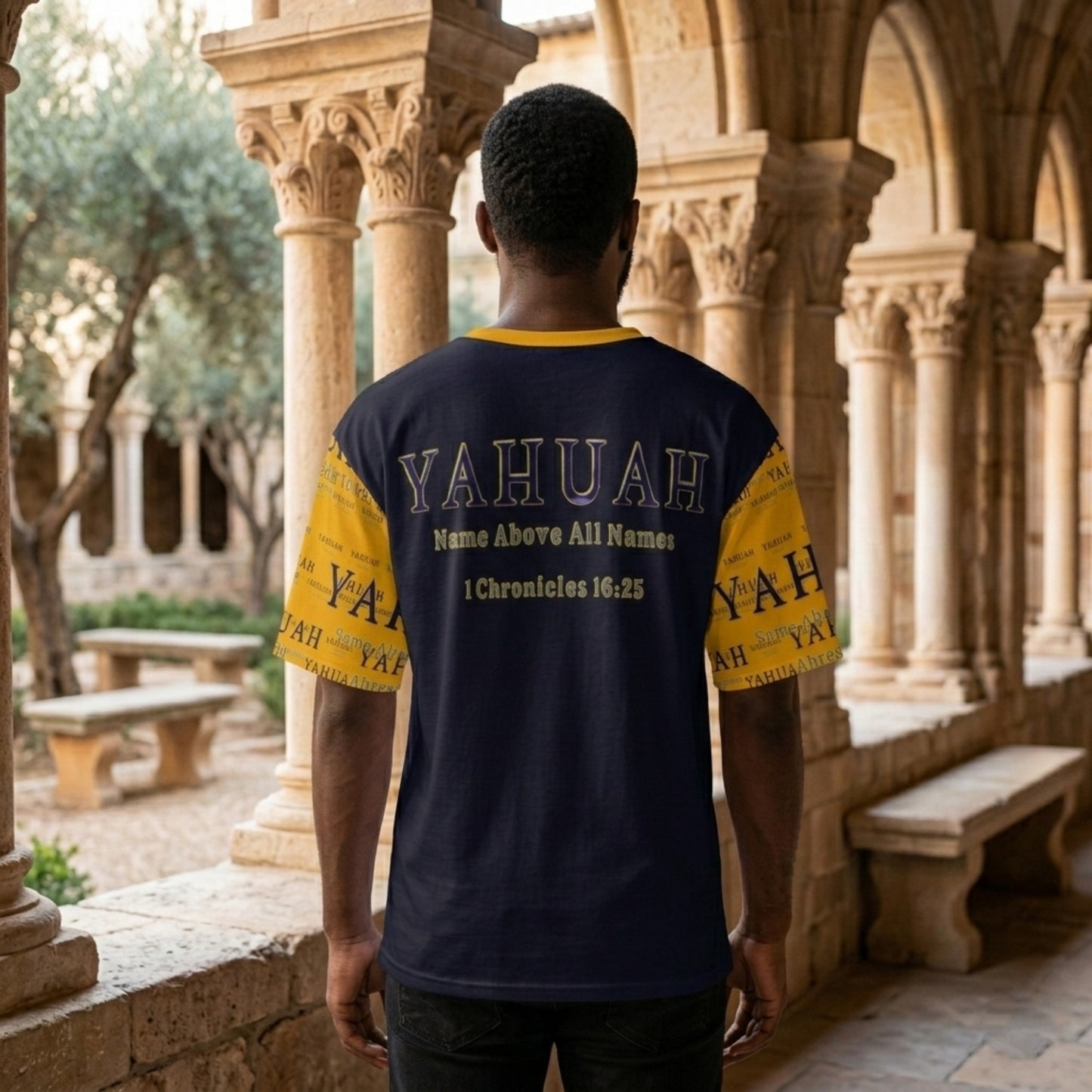 Yahuah: Name Above All Names (02-01) | Unisex Half Sleeve Cotton Tee