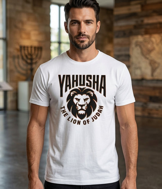 Yahusha: The Lion of Judah (02) | Unisex Tee