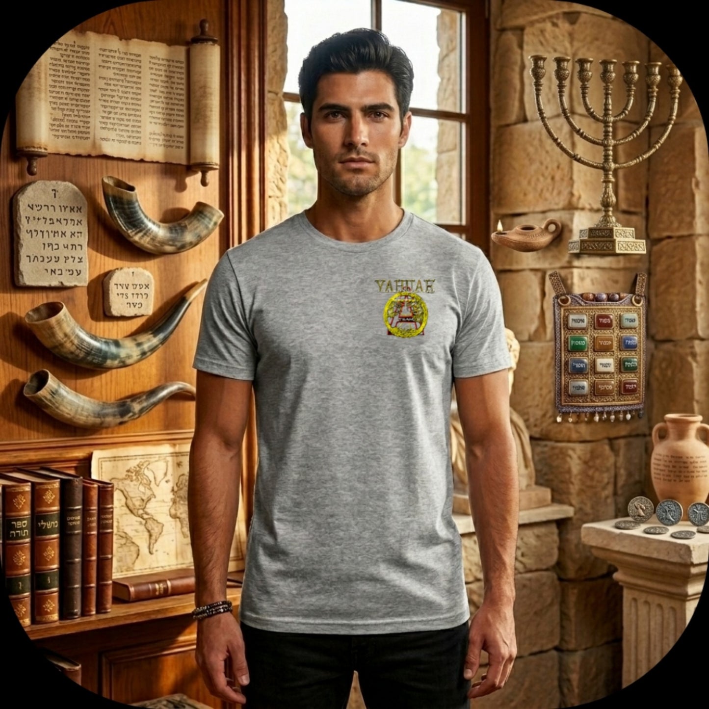 A-Team (01–01) | Men’s 50/50 Heavyweight T-Shirt | 9 Colors