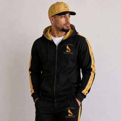 Yahusha: The Lion of Judah (01) | Unisex Zip Hoodie