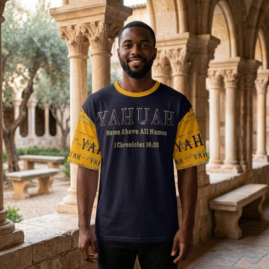 Yahuah: Name Above All Names (02-01) | Unisex Half Sleeve Cotton Tee