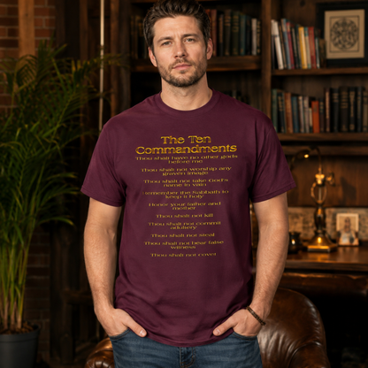 The Ten Commandments (01) | Men's ComfortSoft Tee | 3 colors