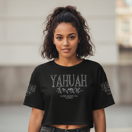 Yahuah: Name Above All Names (01-01) | Cropped Tee