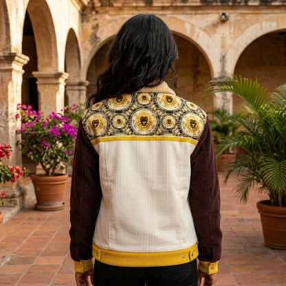Yahusha: The Lion of Judah (03) | Women's Velvet Fleece Jacket