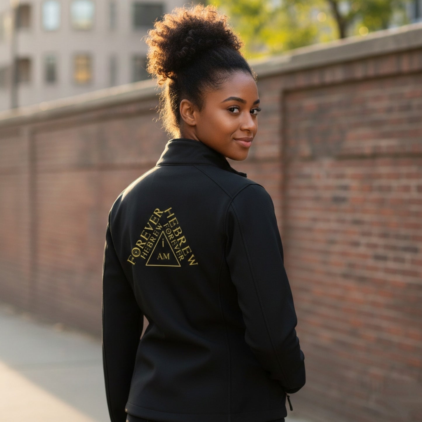 I AM HEBREW (03-01) | Women's SoftShell Jacket