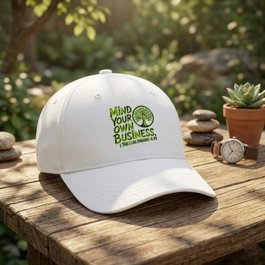 "Mind Your Own Business" (01-01) | Classic Dad Hat | 4 colors