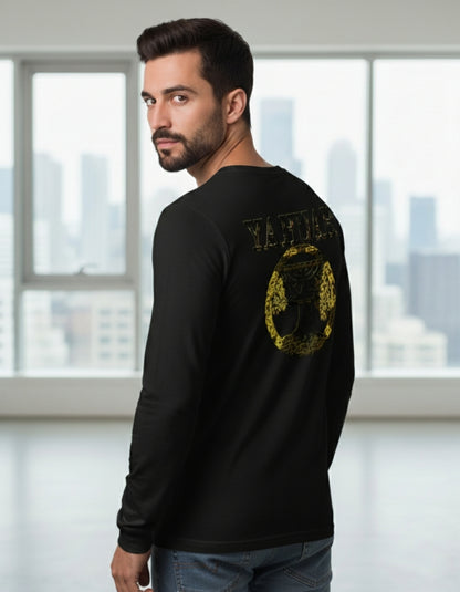 The Ten Commandments (01) | Men's Garment-Dyed Long-Sleeve T-Shirt | 4 colors