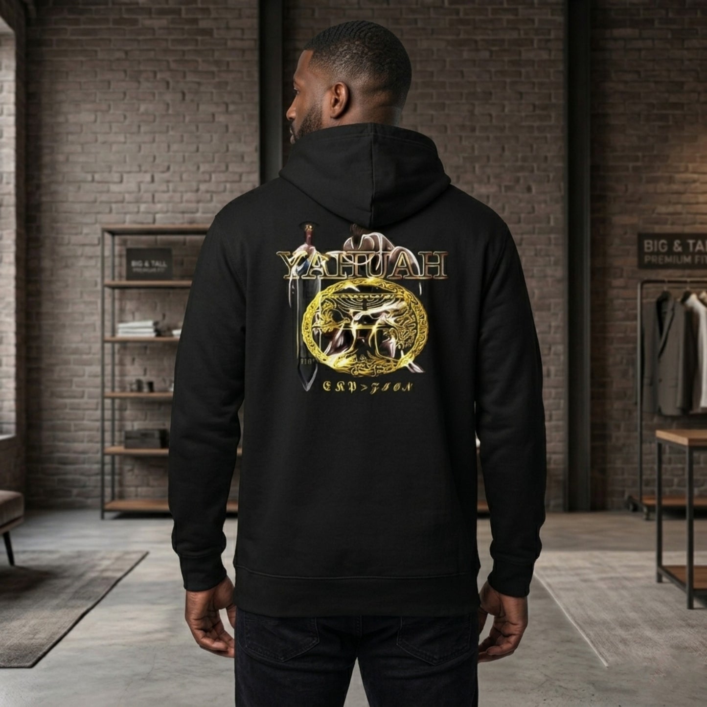 TRP Menorah Flex | Men's Tall Hoodie