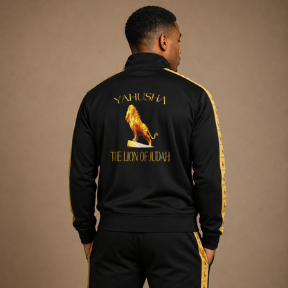 Yahusha: The Lion of Judah (01) | Men's Track Jacket